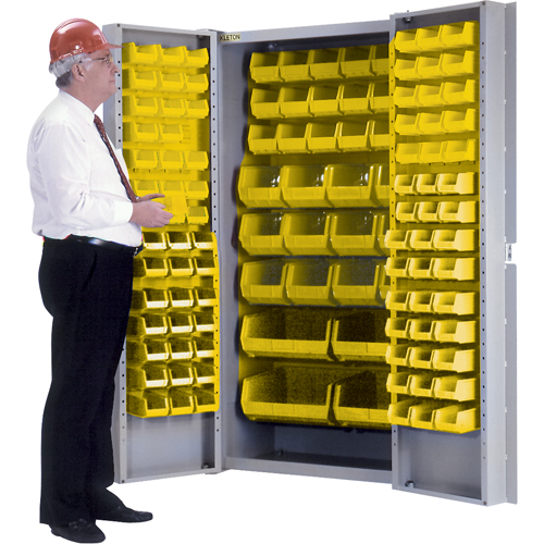 Armoire &agrave; combinaison avec porte creuse, 38" la x 24" p x 72" h, 36 tablettes Auto Electric Service Ltd.