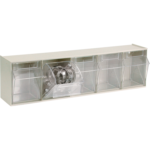 Syst&egrave;me de casiers modulaires Tip-Out, 23-5/8" la x 5-1/4" p x 6-1/2" h, 5 tiroirs Auto Electric Service Ltd.
