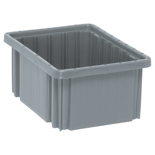 Contenants Divider Box, Plastique, 10,9" la x 8,3" p x 5" h, Gris Auto Electric Service Ltd.