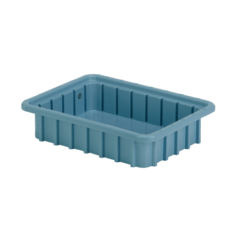 Contenants Divider Box, Poly&eacute;thyl&egrave;ne, 10,8" la x 8,3" p x 2,5" h, Bleu p&acirc;le Auto Electric Service Ltd.