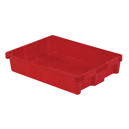 Contenants Stack-N-Nest Polylewton, 6,1" x 29,6" x 22,4", Rouge Auto Electric Service Ltd.