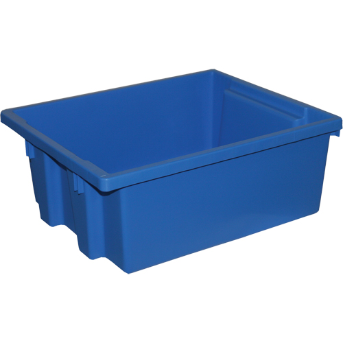Contenants De Rangement Stack-N-Nest, 6" x 15,25" x 12,25", Bleu Auto Electric Service Ltd.