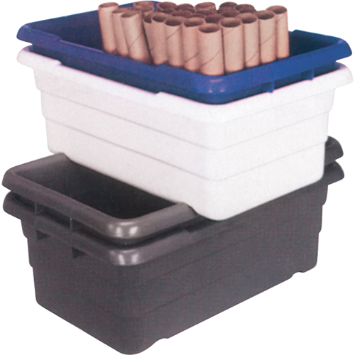Bacs empilables en crois&eacute;, 16" la x  p x 8,5" h, Gris Auto Electric Service Ltd.