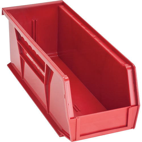 Ultra Stack & Hang Bin, 4-1/8" W x 4" H x 10-7/8" D, Red Auto Electric Service Ltd.