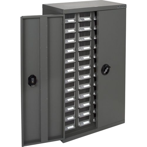Casiers pour pi&egrave;ces KPC-400, Acier galvanis&eacute;, 48 tiroirs, 22-3/5" x 10-4/5" x 36-9/10", Gris Auto Electric Service Ltd.