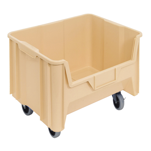 Mobile Giant Stack Container, 12-7/16" H x 19-7/8" W x 15-1/4" D, 250 lbs. Capacity, Ivory Auto Electric Service Ltd.