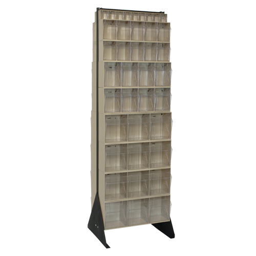 Tip-Out Bins Stand, 23-5/8" W x 16" D x 75" H, 72 Drawers Auto Electric Service Ltd.