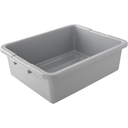 Undivided Bus/Utility Box, 7" H x 21.5" D x 17" L, Plastic, Grey Auto Electric Service Ltd.