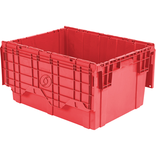 Contenants de distribution Flipak en plastique poly&eacute;thyl&egrave;ne (PE), 27,9" x 20,9" x 15,2", Rouge Auto Electric Service Ltd.