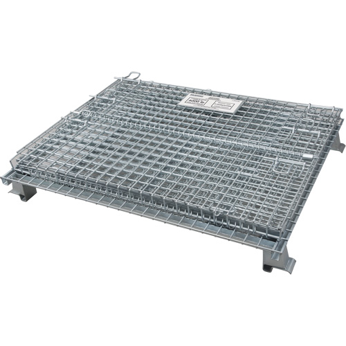 Conteneur repliable en m&eacute;tal grillag&eacute;, 40" la x 32" p x 34" h, Capacit&eacute; de 4000 lb Auto Electric Service Ltd.