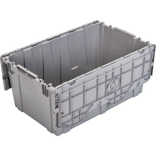 FP243C FliPak Nestable Tote, 26.9" x 16.9" x 12.1", Grey Auto Electric Service Ltd.