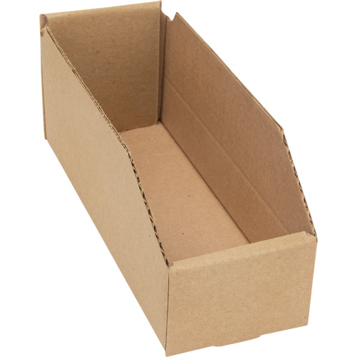Deep Corrugated Parts Bins, 3-3/4" W x 11-1/4" D x 4-1/2" H, Beige Auto Electric Service Ltd.