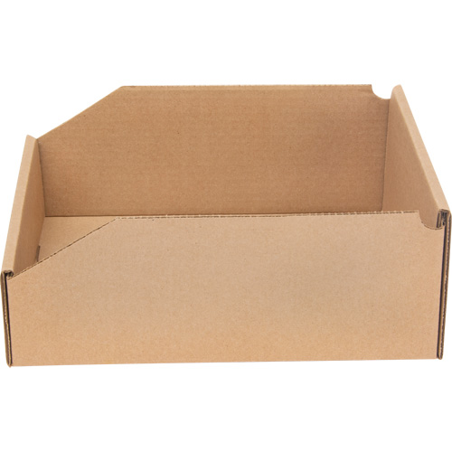 Deep Corrugated Parts Bins, 9-3/4" W x 11-1/4" D x 4-1/2" H, Beige Auto Electric Service Ltd.
