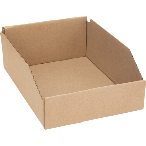 Deep Corrugated Parts Bins, 8-3/4" W x 11-1/4" D x 4-1/2" H, Beige Auto Electric Service Ltd.