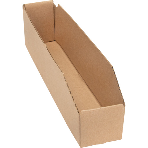 Deep Corrugated Parts Bins, 1-7/8" W x 17-1/8" D x 4-1/2" H, Beige Auto Electric Service Ltd.