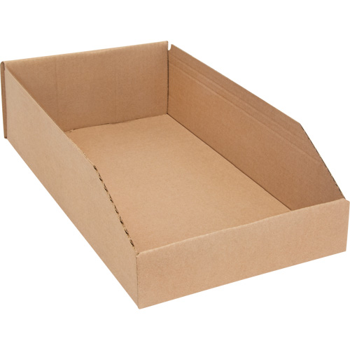 Deep Corrugated Parts Bins, 9-3/4" W x 17-1/4" D x 4-1/2" H, Beige Auto Electric Service Ltd.