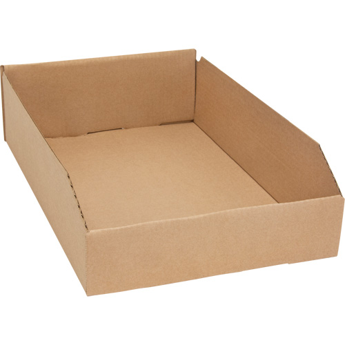 Boîtes profondes en carton ondul&eacute;, 11-3/4" la x 17-1/4" p x 4-1/2" h, Beige Auto Electric Service Ltd.
