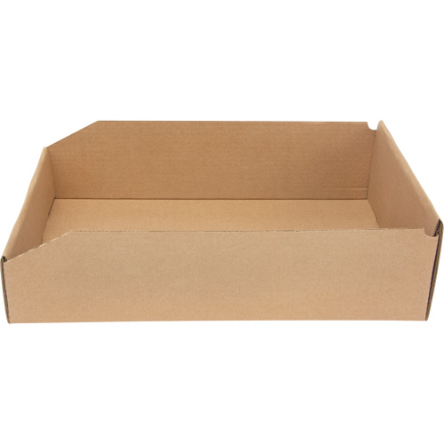 Boîtes profondes en carton ondul&eacute;, 11-3/4" la x 17-1/4" p x 4-1/2" h, Beige Auto Electric Service Ltd.