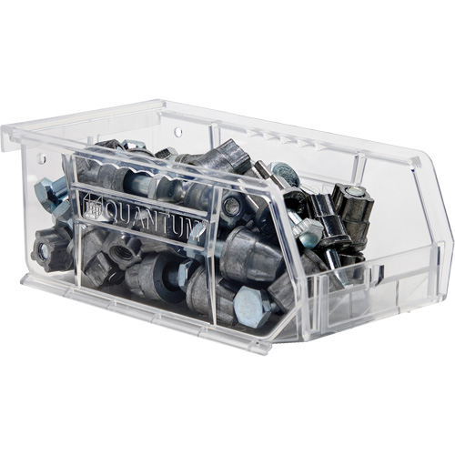 Crystal Clear Ultra Bins, 4-1/8" W x 3" H x 7-3/8" D, Clear Auto Electric Service Ltd.