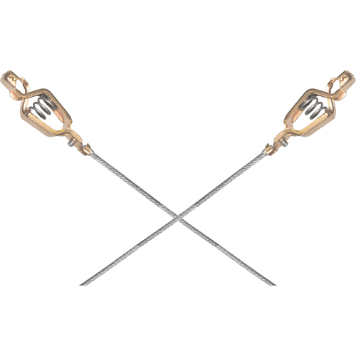 Light-Duty Bonding & Grounding Wire Assemblies - Two Alligator Clips Auto Electric Service Ltd.