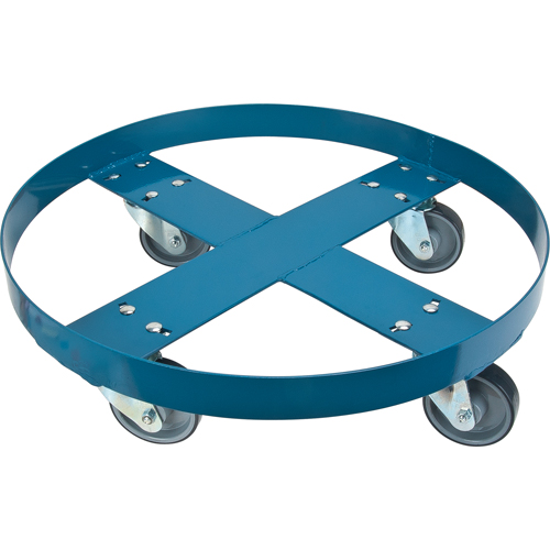 Drum Dolly, Steel, 1000 lbs. Capacity, 24" Diameter, Polyurethane Casters Auto Electric Service Ltd.