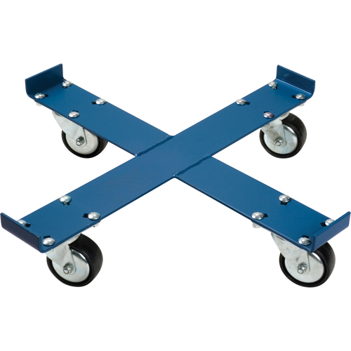 Chariot pour baril, Acier, Capacit&eacute;e 1000 lb, Diam&egrave;tre 24", Roue en Polyur&eacute;thane Auto Electric Service Ltd.
