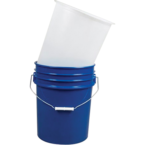 Doublures pour seaux en acier, 11-1/4" dia. x 12-1/4" h, 5 gal. US (4,16 gal. imp.) capacit&eacute; Auto Electric Service Ltd.