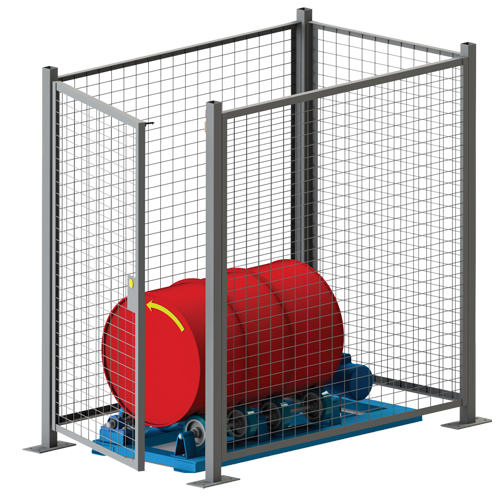 Stationary Drum Roller - Guard Enclosure Auto Electric Service Ltd.