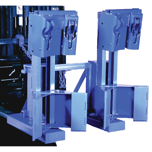 Manipulateur de barils MORSPEED 1500 pour chariot &eacute;l&eacute;vateur, Pour 30 - 85 gal. US (25 - 70 gal. imp.) Auto Electric Service Ltd.