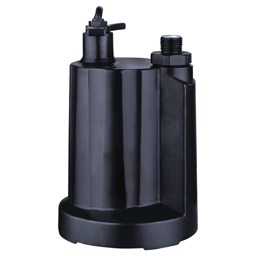 Pompe utilitaire submersible, 1/3 CV, 2160 gal./h, 115 V, 4 A Auto Electric Service Ltd.