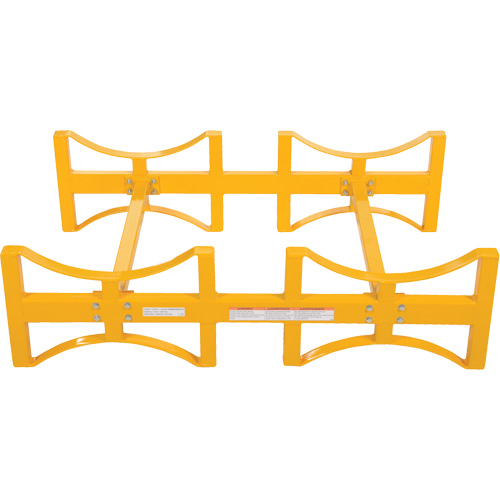 Steel Stackable Drum Rack, 2 Drums, 1600 lbs. Capacity, 45-1/2" W x 29-7/8" D x 12-3/4" H Auto Electric Service Ltd.