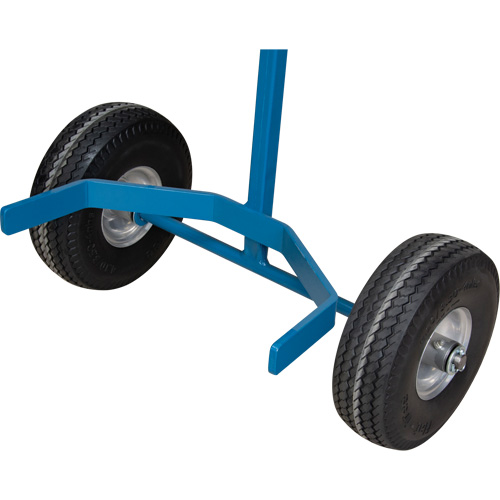 Cylinder Cart, Flat-Free Wheels, 15-1/2" W x 14-1/4" L Base, 600 lbs. Auto Electric Service Ltd.