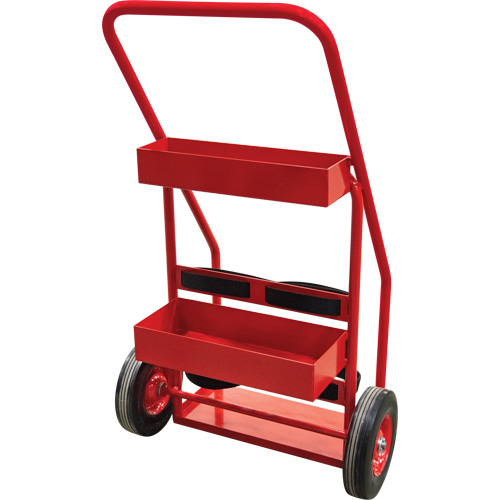 Hot Works Fire Prevention Cart, Semi-Pneumatic Wheels, 17.75" W x 8.9" L Base, 100 lbs. Auto Electric Service Ltd.