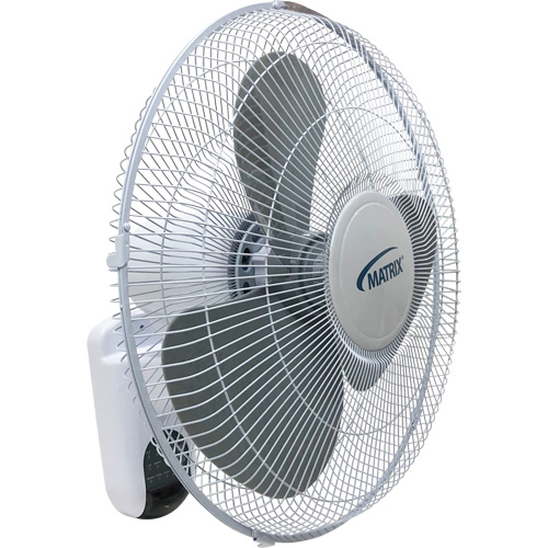 Ventilateur mural oscillant, Commercial, 3 vitesses, Diam&egrave;tre de 16" Auto Electric Service Ltd.