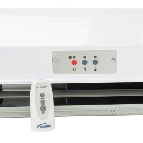 Air Curtain with Remote Control, 2 Speeds Auto Electric Service Ltd.