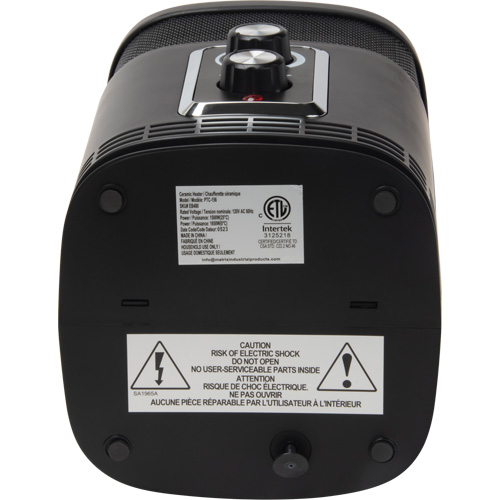 360 Degree Surround Portable Heater, Ceramic, Electric, 5200 BTU/H Auto Electric Service Ltd.