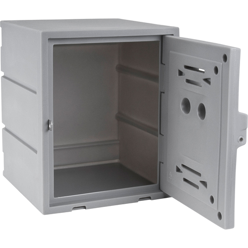 Locker, 15" x 15" x 18", Grey, Assembled Auto Electric Service Ltd.