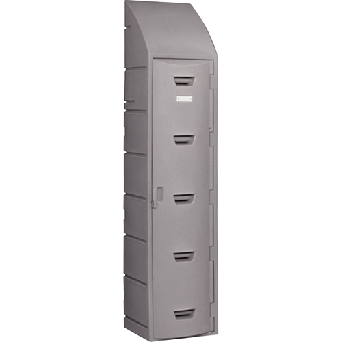 Locker, 15" x 18" x 73", Grey, Assembled Auto Electric Service Ltd.