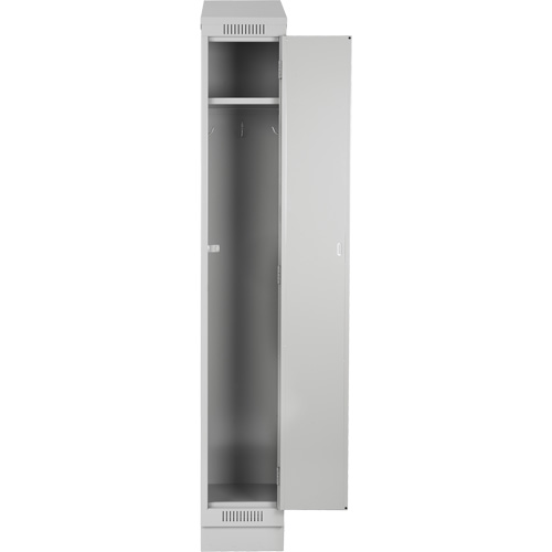 Clean Line Lockers, 3 -tier, Bank of 4, 48" x 18" x 78", Steel, Beige, Rivet (Assembled) Auto Electric Service Ltd.
