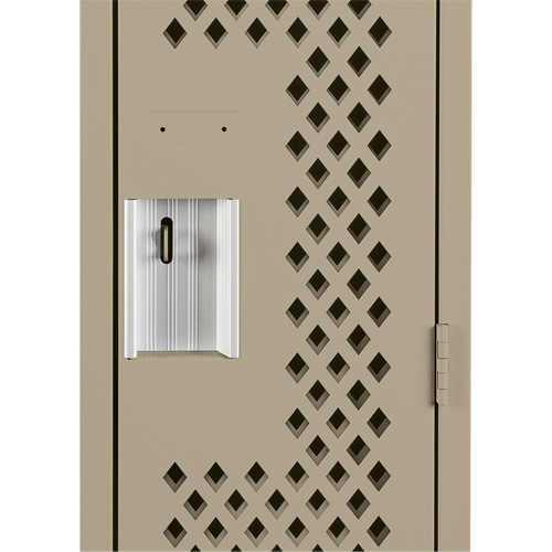 Clean Line Lockers, 12" x 15" x 72", Steel, Beige, Rivet (Assembled), Perforated Auto Electric Service Ltd.