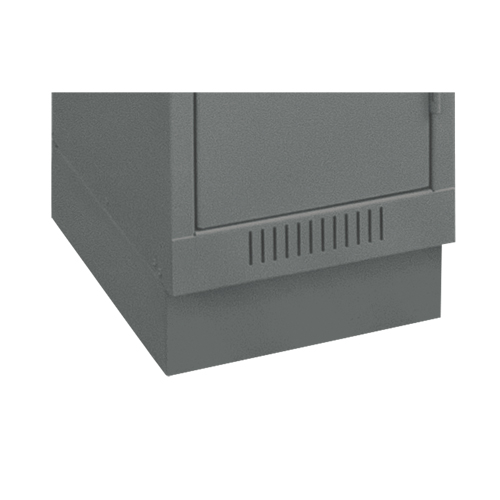 Clean Line Economy Lockers Recessed Base, 1 Banks, 4" H x 12" W x 18" D, Steel Auto Electric Service Ltd.