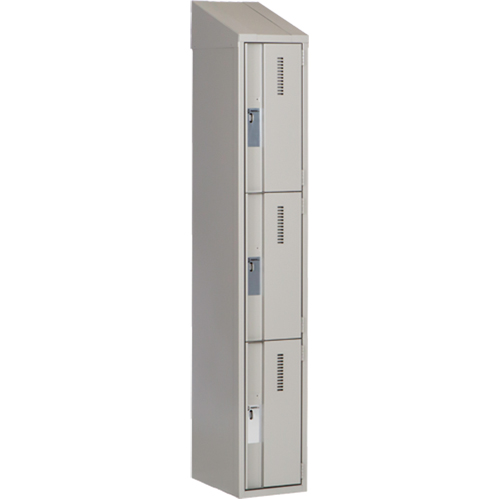 Casiers robustes Concorde, 3 niveaux, 12" x 18" x 78", Acier, Gris, Soud&eacute; (assembl&eacute;) Auto Electric Service Ltd.