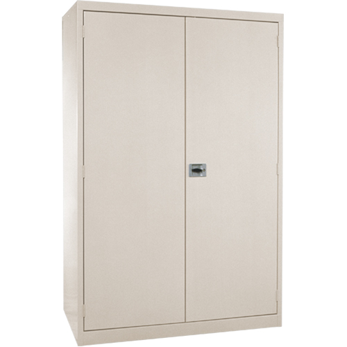 Deep Hi-Boy Storage Cabinet, Steel, 4 Shelves, 72" H x 36" W x 24" D, Beige Auto Electric Service Ltd.