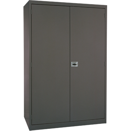 Deep Hi-Boy Storage Cabinet, Steel, 4 Shelves, 72" H x 36" W x 24" D, Charcoal Auto Electric Service Ltd.