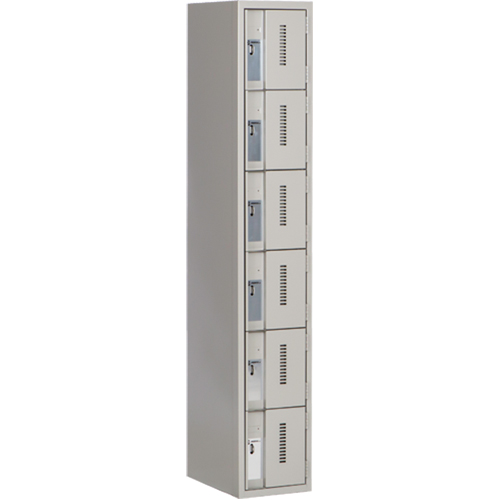Casiers robustes Concorde, 6 niveaux, 12" x 18" x 72", Acier, Gris, Soud&eacute; (assembl&eacute;) Auto Electric Service Ltd.