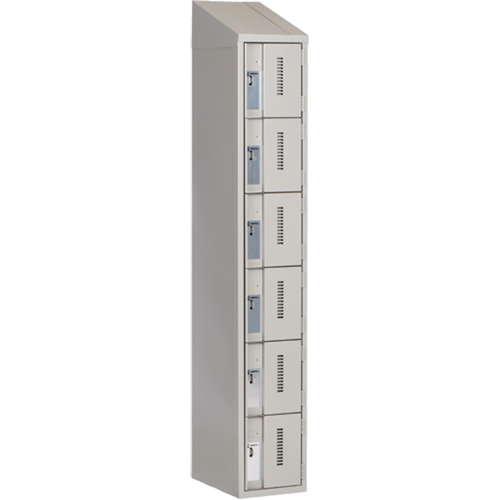 Casiers robustes Concorde, 6 niveaux, 12" x 18" x 78", Acier, Gris, Soud&eacute; (assembl&eacute;) Auto Electric Service Ltd.
