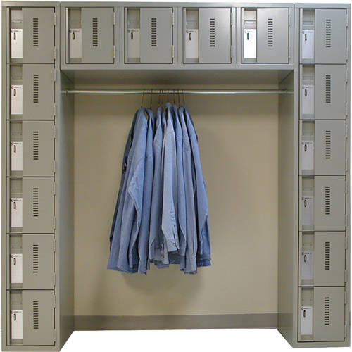 Archettes Concorde Heavy Duty Lockers, 16 -tier, Bank of 3, 18" x 72" x 72", Steel Auto Electric Service Ltd.