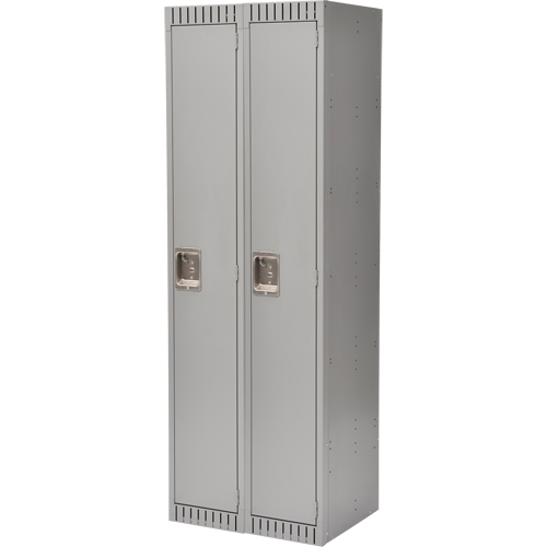 Casiers, Bloc de 2, 24" x 18" x 72", Acier, Gris, D&eacute;mont&eacute; Auto Electric Service Ltd.