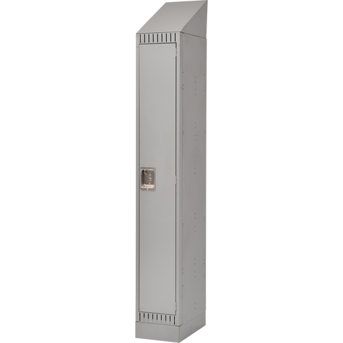 Lockers, 12" x 18" x 86", Steel, Grey, Knocked Down Auto Electric Service Ltd.
