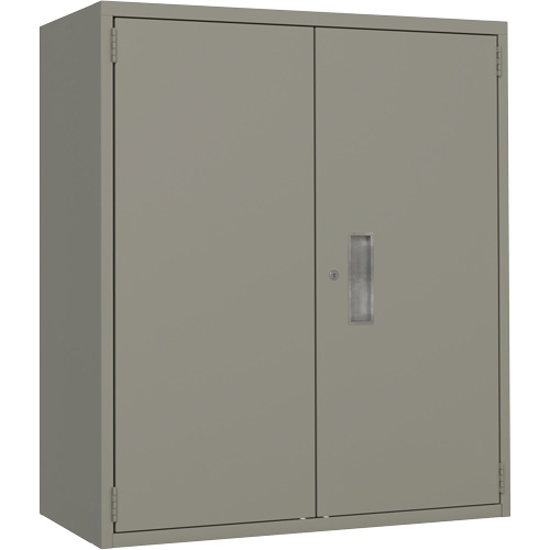 Lo-Boy Storage Cabinet, Steel, 2 Shelves, 40" H x 36" W x 18" D, Grey Auto Electric Service Ltd.